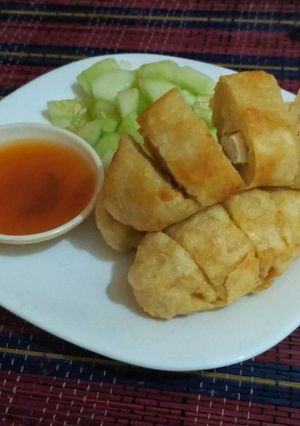 Foto resep Pempek dos isi ayam (antigagal)