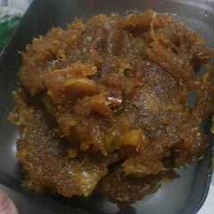 A picture of Selai nanas homemade.