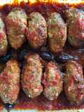 Smyrna-Style Soutzoukakia Baked in the Oven