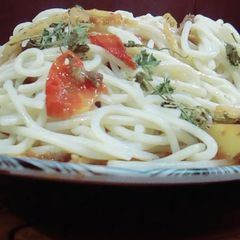 A picture of Masala chowmein.
