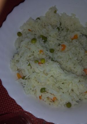 A picture of Vegetable Rice.