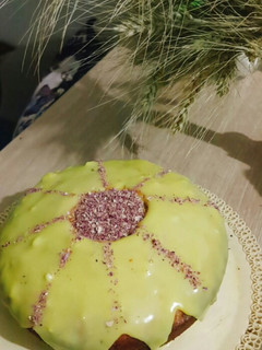 عکسی از دستور کیک تابه ای زعفرانی