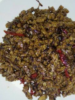 Foto resep Orek tempe pedas manis