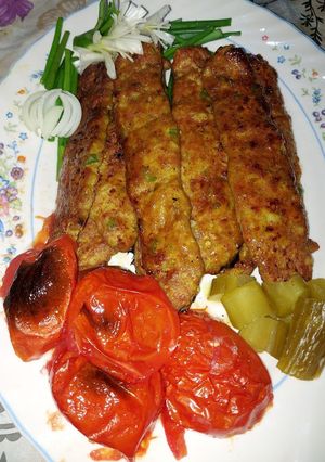 عکسی از دستور کباب بوقلمون
