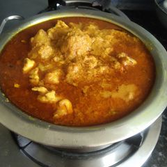 A picture of Chicken curry.