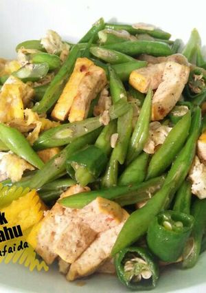 Foto resep Orak Arik Buncis Tahu