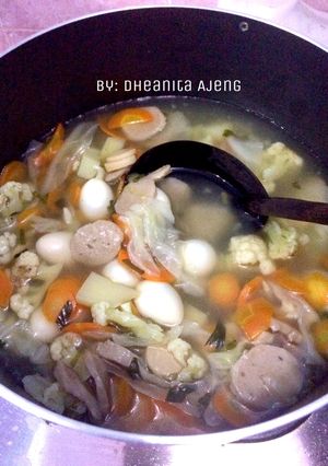 Foto resep Sayur Sop Segar Mudah