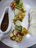 Tahu telur + Lontong