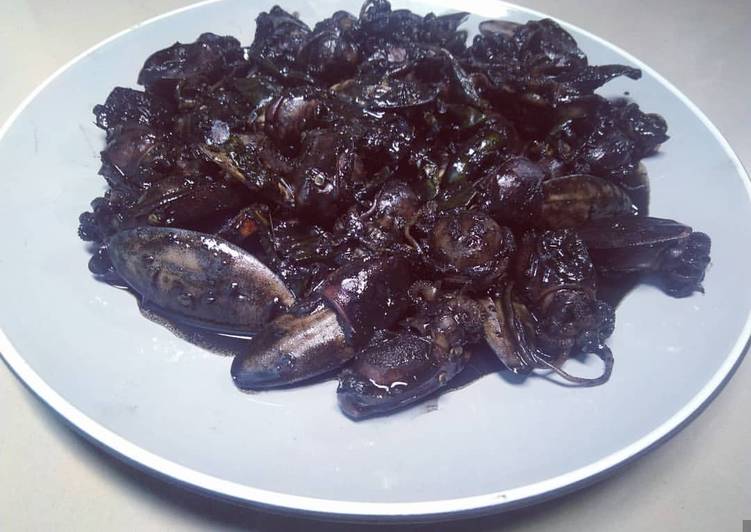 Resep Cumi Hitam (Blekutak) Khas Cirebon ❣️ Anti Gagal