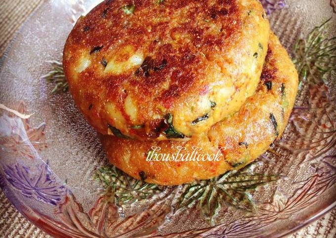 Steps to Prepare Favorite Mix veg and Daliya Tikki