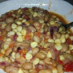 A picture of Stewed Githeri.