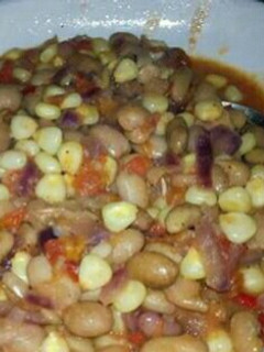 A picture of Stewed Githeri.