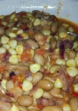 A picture of Stewed Githeri.
