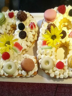Una foto de Tarta de números