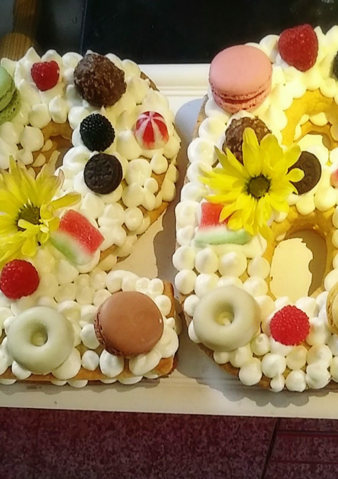 Una foto de Tarta de números