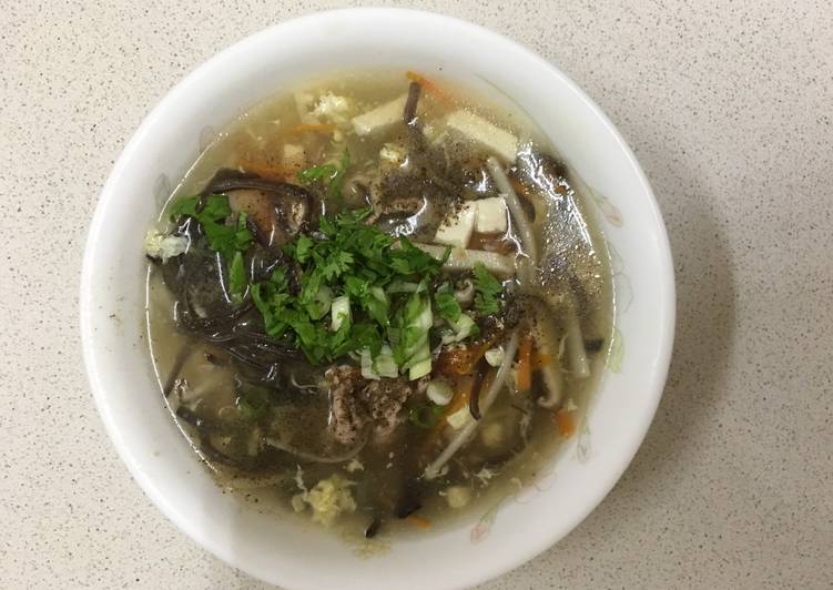 豆腐酸辣湯