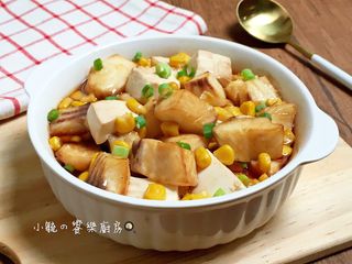 玉米豆腐蒸鯛魚