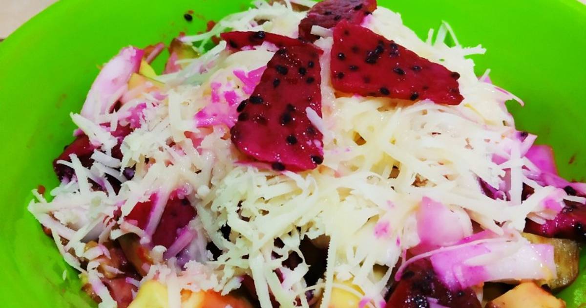 Resep Salad Buah Kelapa Muda Sederhana Oleh Marlia Ny Dhany Cookpad