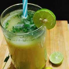 A picture of Sattu sharbat.