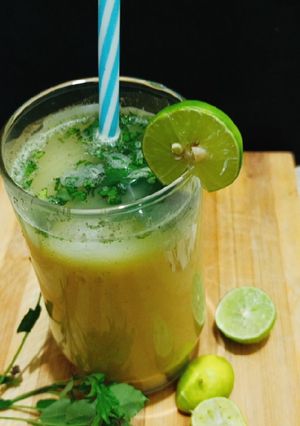 A picture of Sattu sharbat.