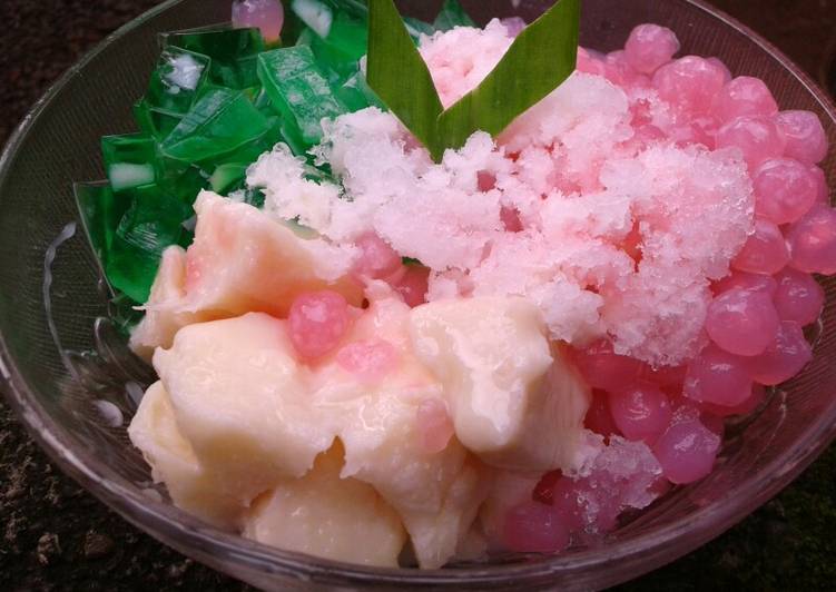 Cara Gampang Membuat Es Tape Mutiara Anti Gagal