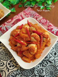 Foto resep Sambal Goreng Kentang Telur Puyuh