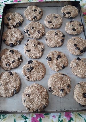 Una foto de Galletas de avena