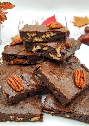 Une photo de Brownie aux noix de pécan