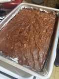 Brownie con Chocolate Águila y Nueces