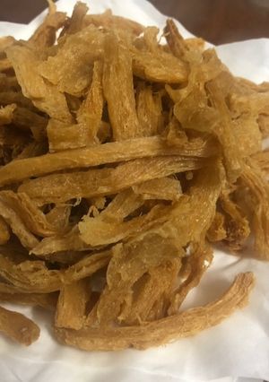 Hình của món Sườn non chiên giòn (chay).