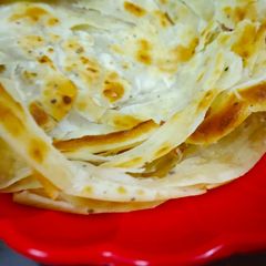 A picture of Masala Lachha parantha.