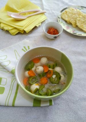 Foto resep Sop Oyong Wortel Tahu