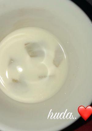 صورة لوصفة حليب بالزنجبيل