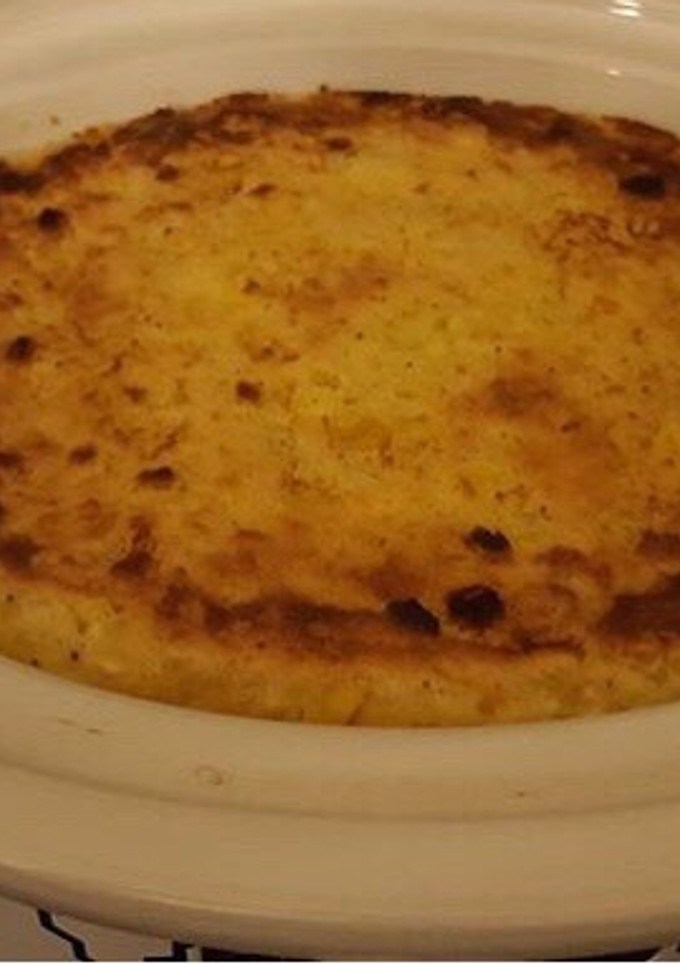 A picture of Cornbread Pudding.