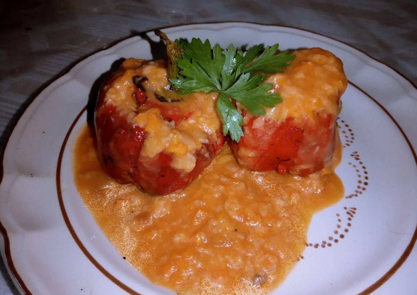 Chiles rellenos a la biblia