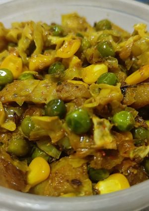 A picture of Mix Veg Without Onion Garlic.