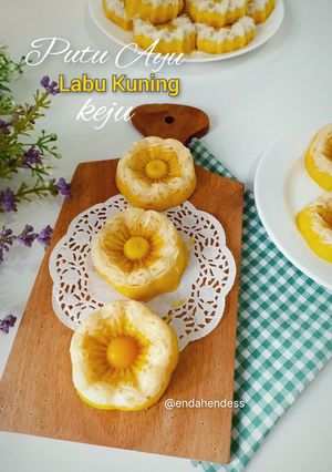 Foto resep Putu Ayu Labu Kuning Keju 💛