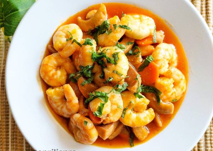  Resep Udang Goreng Saus Mentega oleh Aprilia Rahma Cookpad