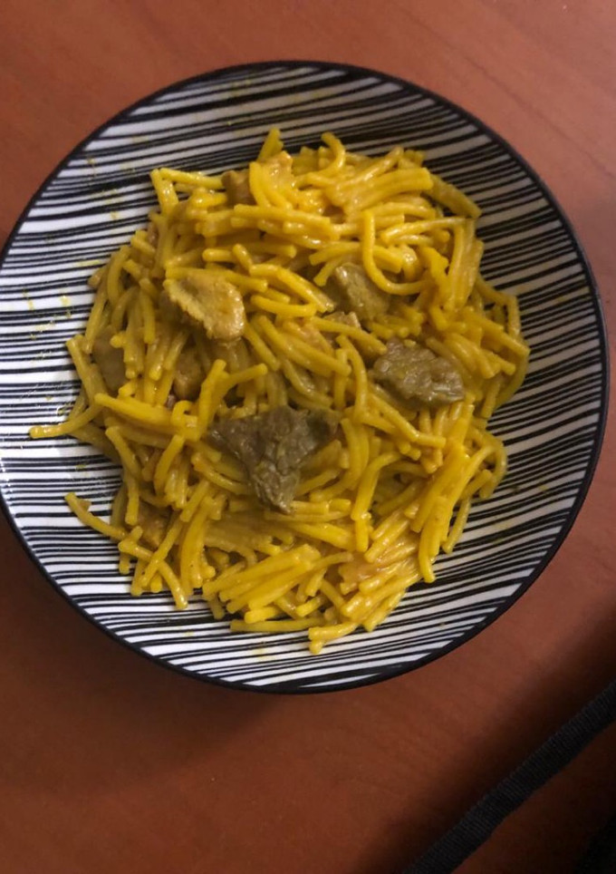 Una foto de Fideos a la cazuela (fideus a la cassola)