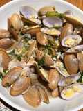 Clam with Celery and Spring Onion