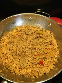 Una foto de Arroz Integral a la Bolognesa