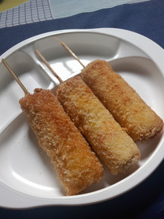 Foto resep Corndog Roti Tawar (MPASI 12 bulan +)
