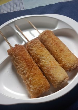 Foto resep Corndog Roti Tawar (MPASI 12 bulan +)