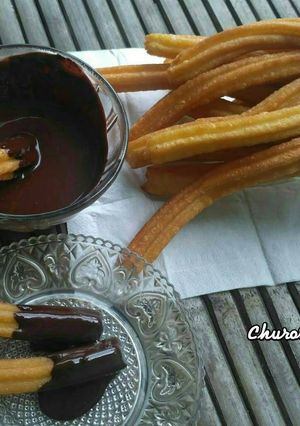 Foto resep Churos (jajanan khas spanyol)