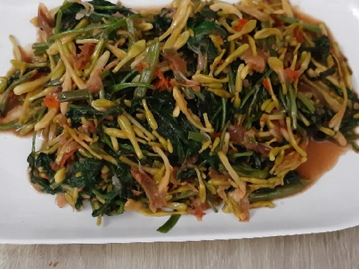 Cara Gampang Membuat Resep Oseng oseng Kangkung Bunga Pepaya ala Kupang NTT yang Sempurna Anti Ribet, Lezat