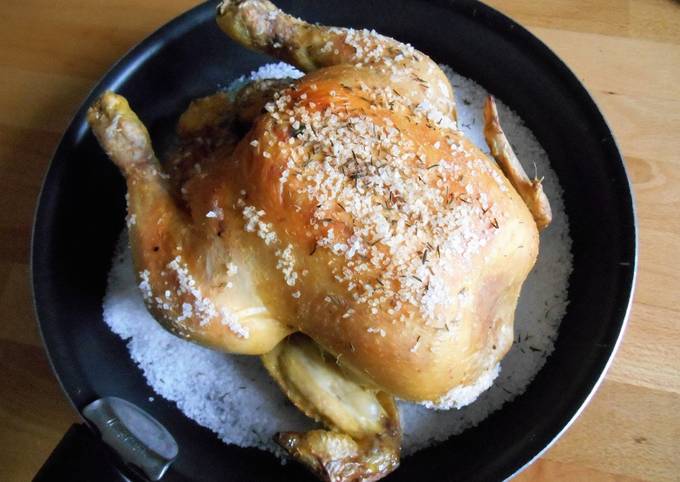 Курица На Соли Рецепт С Фото
