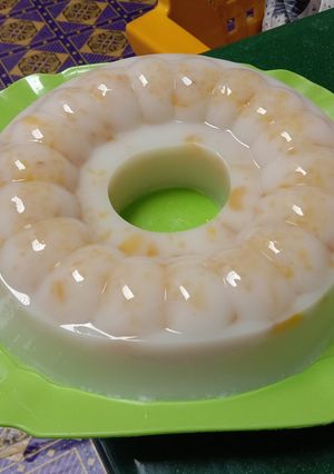 Foto resep Puding nangka...dengan saus fla rasa vanilla