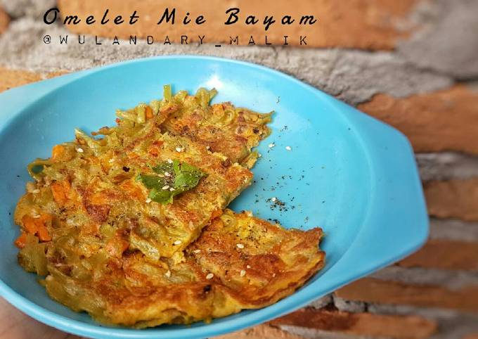 Resep Omelet Mie Bayam Mpasi16bln Oleh Wulandary Malik