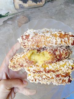 Hình của món Bánh khoai lang que.