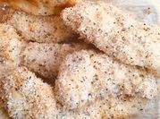 A picture of chicken tenderloin baked